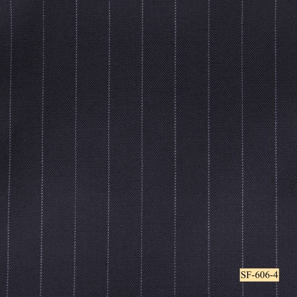 Montone Midnight Navy Blue Pinstripe - Image 2